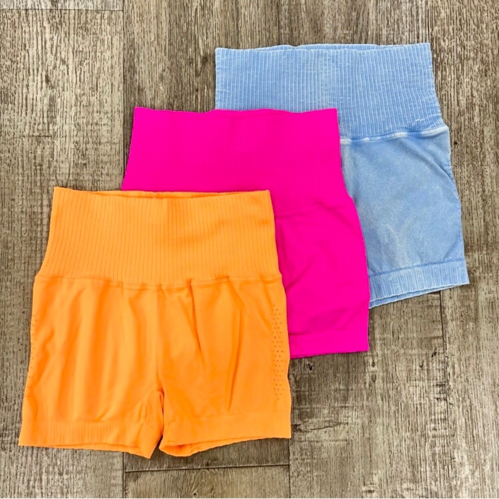 FREE PEOPLE Good Karma Running Shorts - Picture 13 of 15